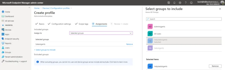 OneDrive for Business: Tips and Tricks for High-Performing Admins Microsoft EndPoint Manager Security Groups