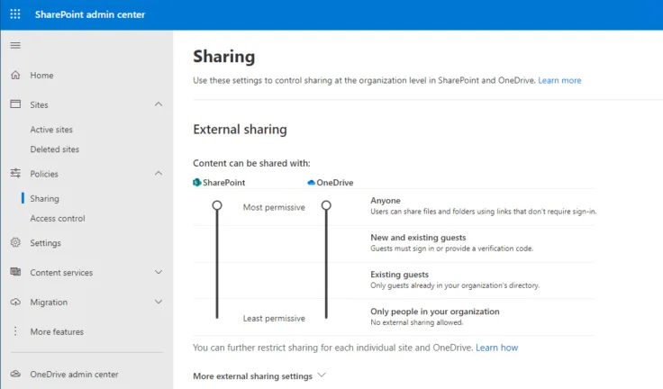 OneDrive for Business: Tips and Tricks for High-Performing Admins OneDrive SharePoint Admin Center