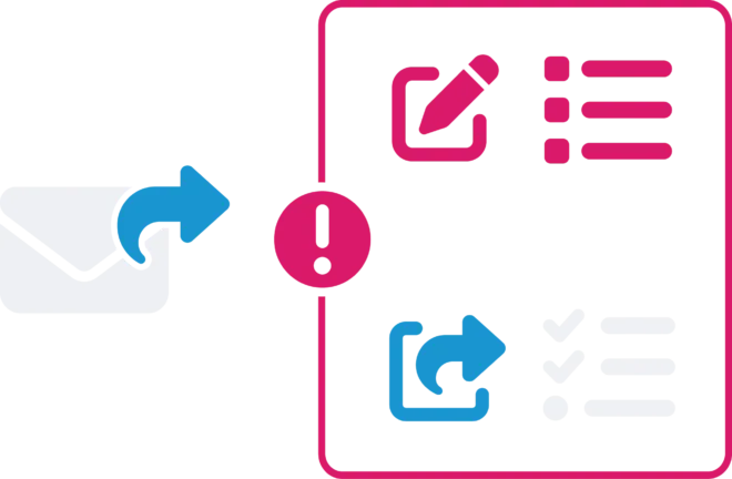 AI Recipient Validation Instant feedback and chance for correction