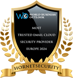 World Business Outlook Awards : Most Trusted Email Cloud Security Provider Europe 2024