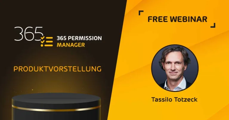 365 Permission Manager - Produktvorstellung
