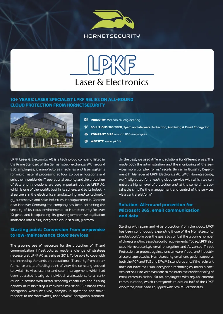 Case Study LPKF