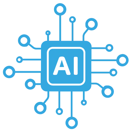 ai powered icon cyan0724