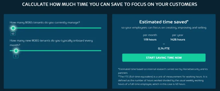Keeping Your Microsoft 365 Tenants Compliant MSPs: Calculate The Time You Can Save With Our Tenant Manager