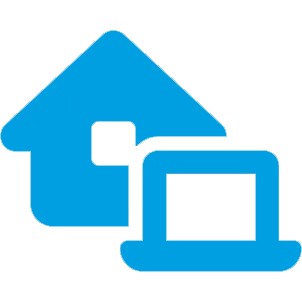 Benefits Icon : Home office