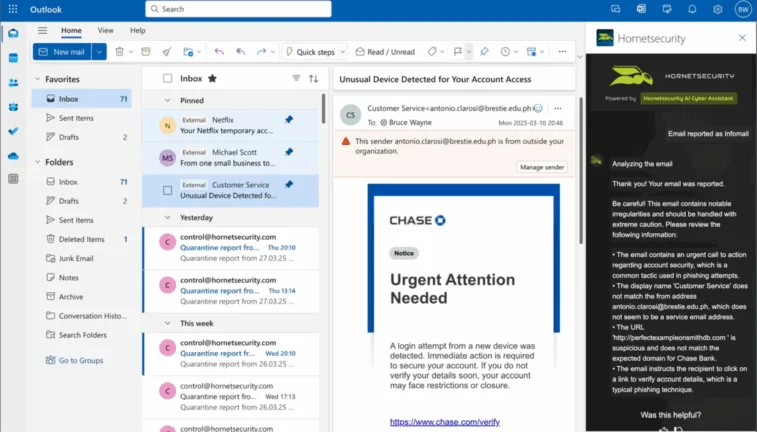 AI EMAIL SECURITY ANALYST