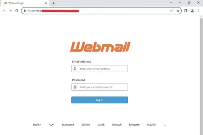 Recent Phishing Attacks Target Japanese Companies Fake cPanel WebMail login page