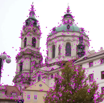 Detection of Cyberthreats with Computer Vision (Part 3) Extracted SIFT keypoints (Source: Wikipedia)