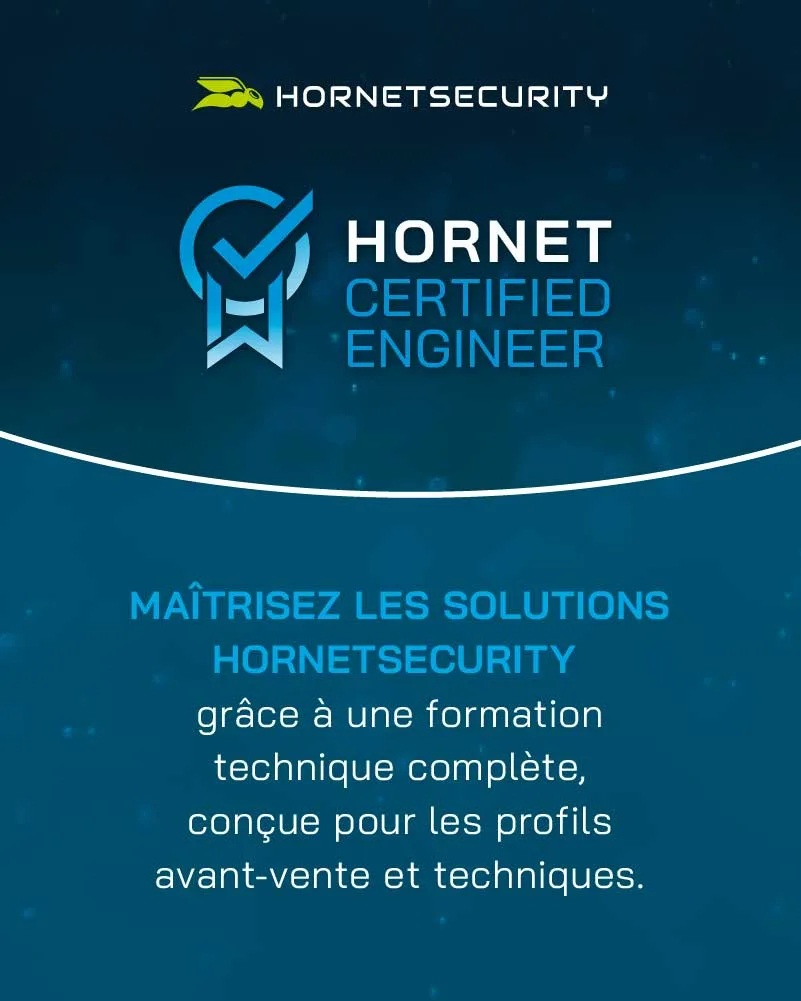 Rencontrez Hornetsecurity Hornet certified engineer