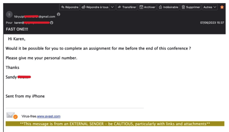 SIM Swapping Example