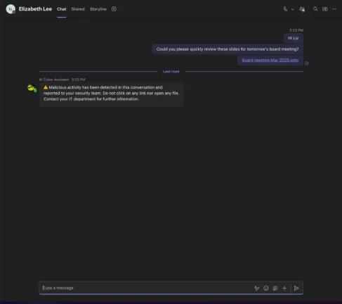 Hornetsecurity empowers IT security admins and end users alike with new AI Cyber Assistant Teams Protection