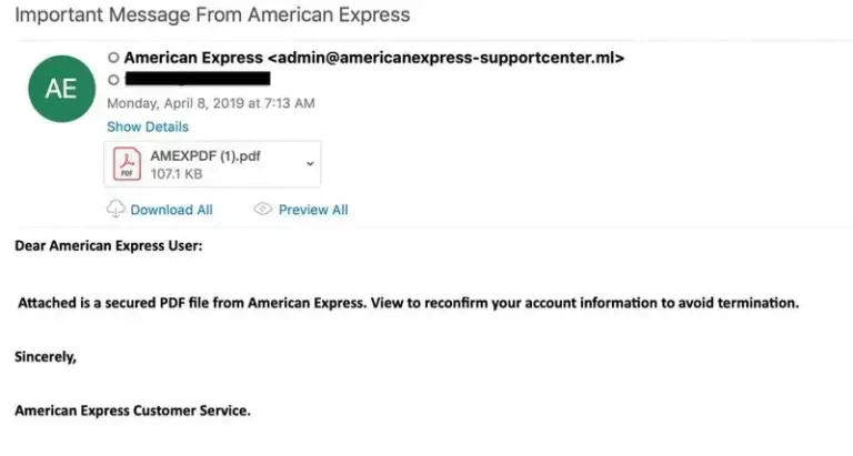 Email Spoofing email spoofing example