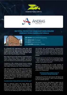 Case Study Cover : Andras Hotels