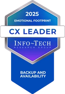 Info-Tech Research Group CX leader Hornetsecurity VM backup