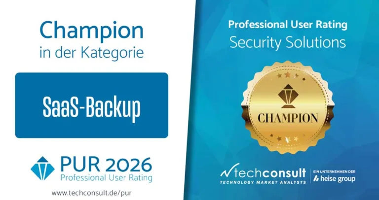 Analyst Relations PUR 2026 Award in SaaS Backup