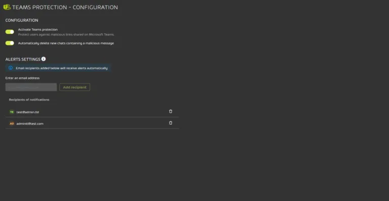 Hornetsecurity boosts Microsoft 365 security against compromised accounts with new Teams Protection functionality Screenshot of Hornetsecurity Microsoft Teams Protection